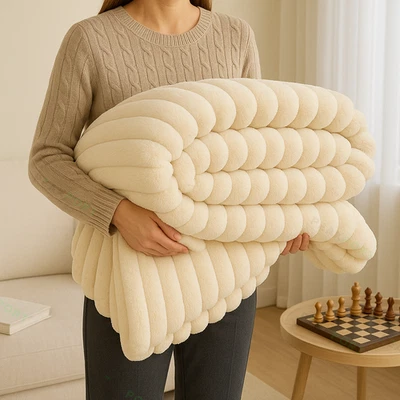 Kuscheldecke Tagesdecke Bettüberwurf 150x200 Micro Wohndecke Flanell Decke - Bild 1 von 4