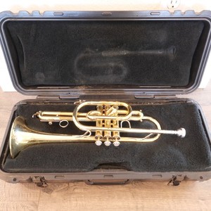 Bach CR300 Cornet w/ Bach branded hard case & Mouth Piece !!!