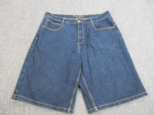 Southpole Denim Shorts Mens 42 Blue Jean Carpenter Loose Fit Long Baggy Hip Hop