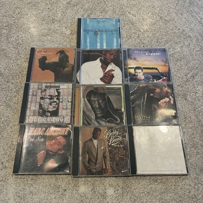Soul & R&B Lot of 10 CDs Marc Anthony, Luther Vandross, Stevie Wonder + Tested