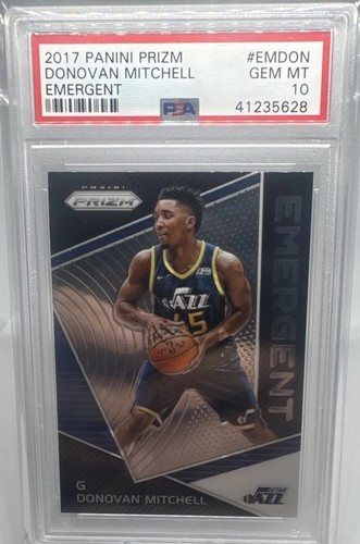 2017-18 Panini Prizm - Emergent Donovan Mitchell #EM-DON (RC) PSA 10 !!!!