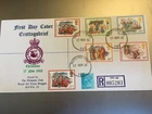 GB STAMPS RARE FIRST DAY COVER 1982 CHRISTMAS RAF BRUGGEN PHILATELIC CLUB