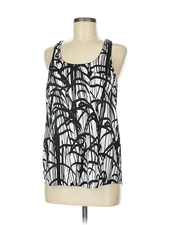 Collective Concepts Women Black Sleeveless Blouse M