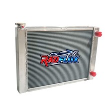 Radiator 28" x 19" For Chevy SBC 350 Double Pass Universal 2 Row Full Aluminum