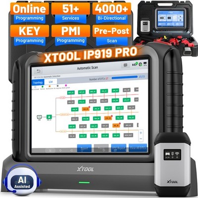 USED XTOOL IP919 PRO OBD2 Scanner ECU-Programmierung Schlüsselprogrammiergerät