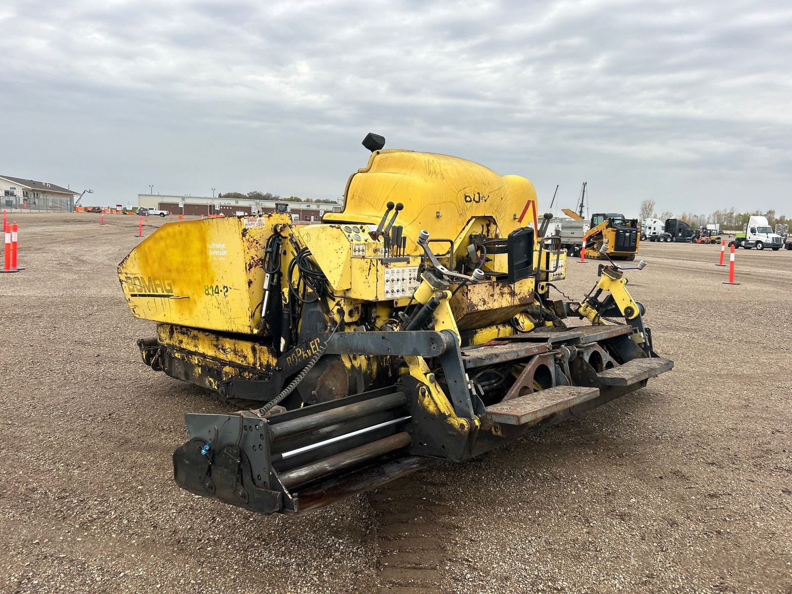 2006 Bomag 814-2 Track Asphalt Paver Pro-Paver-4602