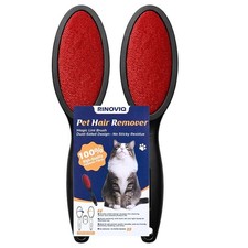 Double Sided Lint Brush for Pet Hair 2 Pack Reusable Lint Remover Tool for