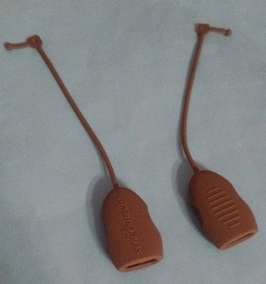 2x Seal Shield Seal Cap Schutzkappe für USB-Anschluss unbenutzt ohne OVP
