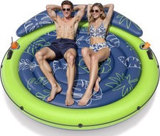 Pool Floats Adult, Inflatable Tanning Pool - Extra Large Pool Floats for Adults
