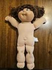 1978 1982 Vintage 15" Cabbage Patch Girl Baby Doll - PURPLE Eyes~signed