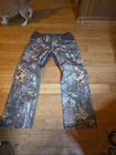 Under Armour Scent Control Cargo Pants Mens 36 x 32 Realtree Camo Hunting Storm