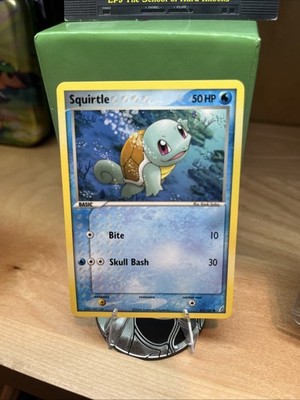 Pokemon Squirtle Crystal Guardians 63/100 Regular Common Card