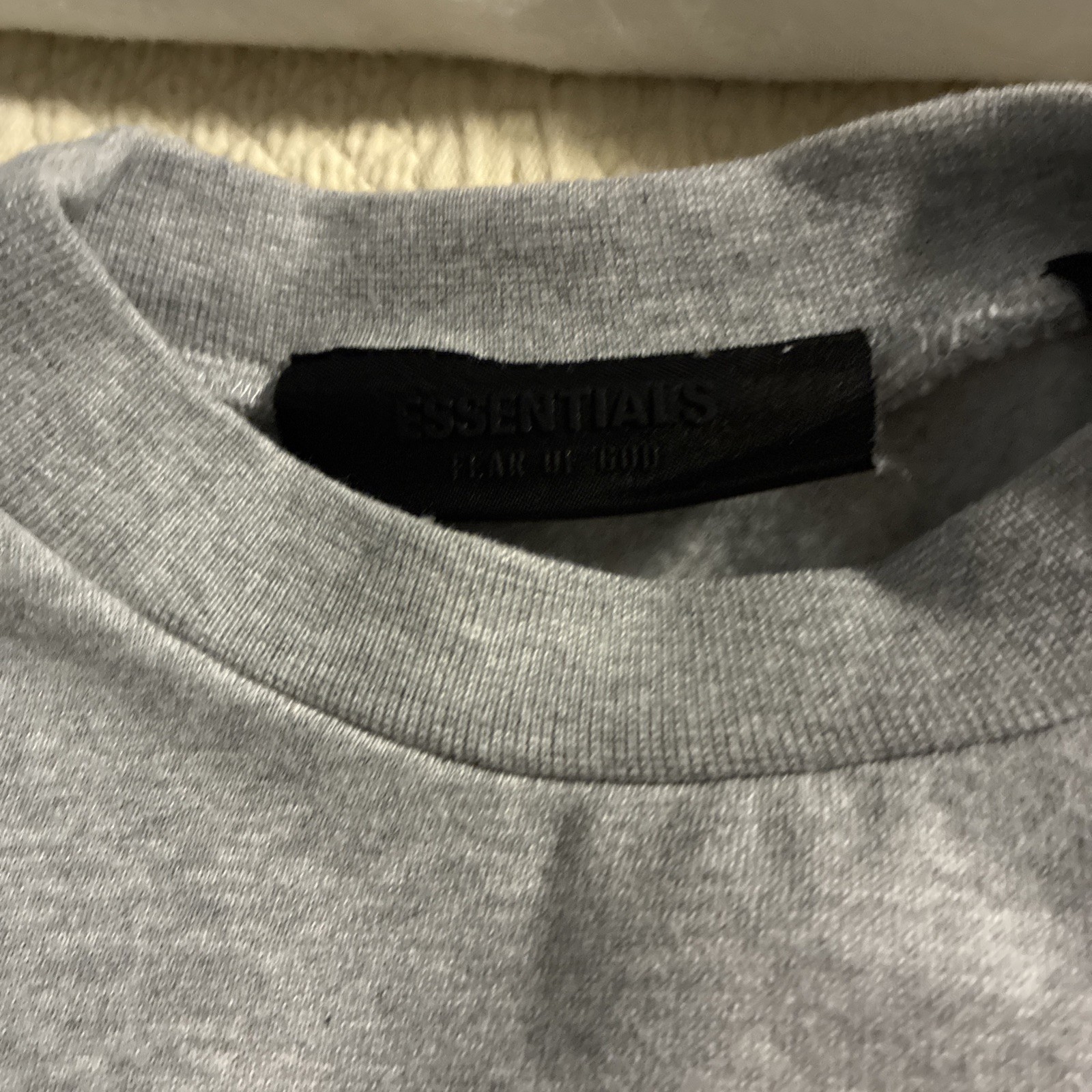 Girls Size 8 Fleece Crew Sweater Essentials Fear Of God Never Worn No Tag thumbnail 2