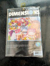 Rare New And Sealed Cross Stitch Kit Summer Picnic  By Dimensions Made In USA