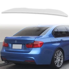 Painted PSM Style ABS Trunk Spoiler For BMW 3 Series F30 12-18 Mineral White A96