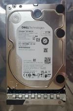 DELL EMC 2TB 7.2K  SATA 3.5" 6Gb/s HDD V9H6C 0V9H6C NEW