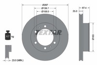 Bremsscheibe Toyota P. HI-LUX 06-