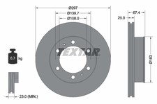 Disque de frein Toyota HI-LUX