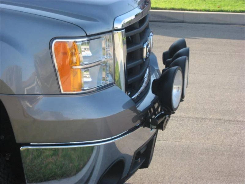 Barra de parachoques negra PIAA para GMC Sierra 2500 3500 HD 2011-2014 Foto 2 de 4