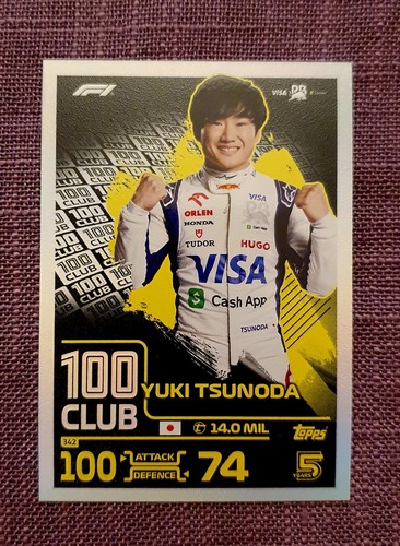 F1 Topps Turbo Attax 2024 - 5 Years 100 Club Legend Gladiator Limited Edition - Zdjęcie 37 z 62