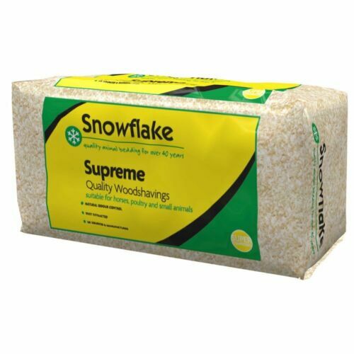 Snowflake Supreme Quality Wood Shavings 15kg (Approx) Dust Free Animal