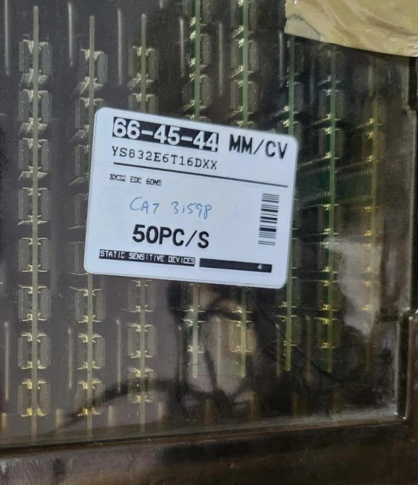 4x Integral DRAM SIMM EDO 32MB 60ns 72-PIN Memory modules S832E-T16DXX - NEW(!) - Image 3 of 3