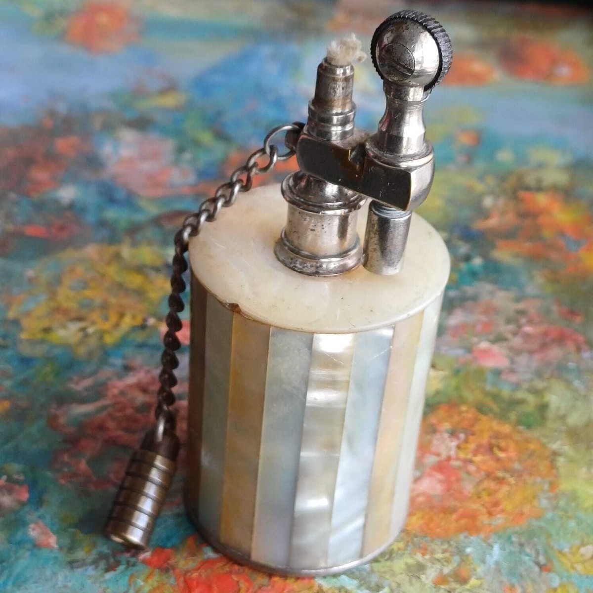 VINTAGE TIFFANY & CO PARIS 1915 FRANCH TABLE PETROL LIGHTER 100
