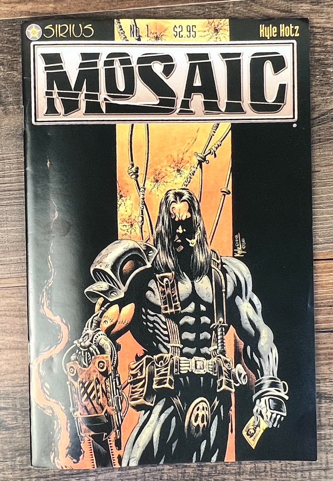 Mosaic: Hell City Ripper #1 Signed Kyle Hotz Sirius Comics | eBay
