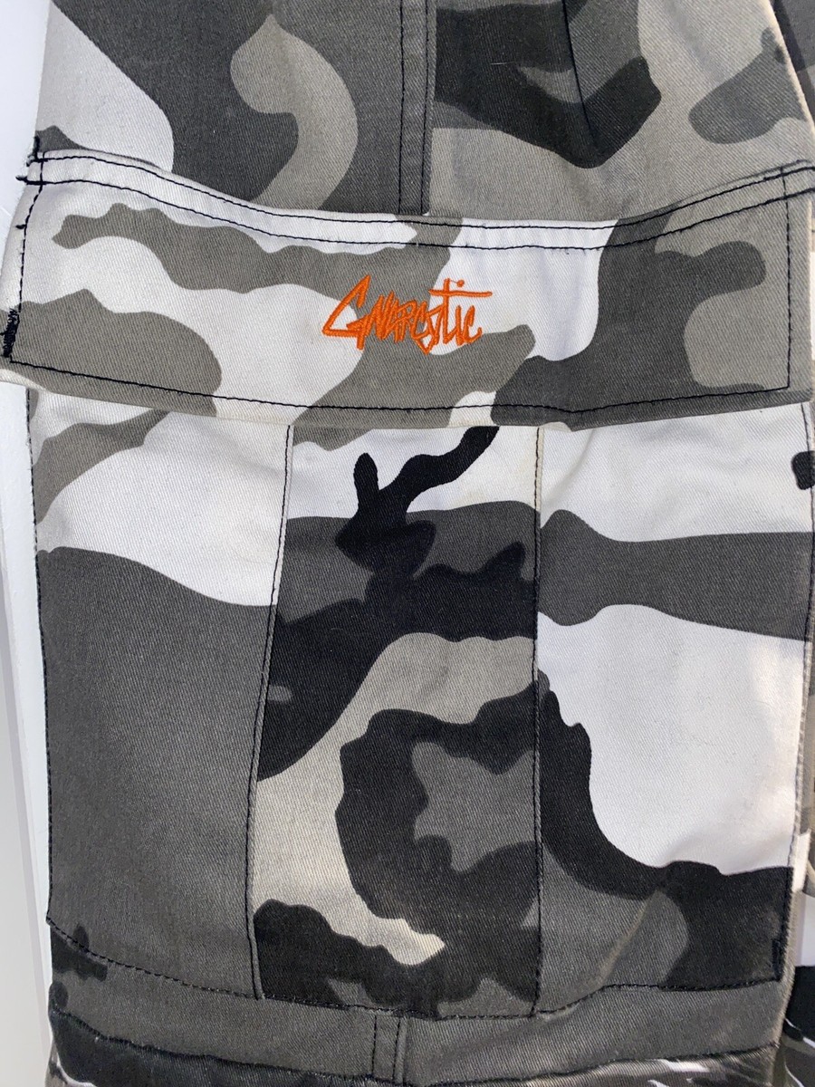 Gnarcotic x G59 Greyscale Tri Camo BDU Pants 2017 XL | eBay