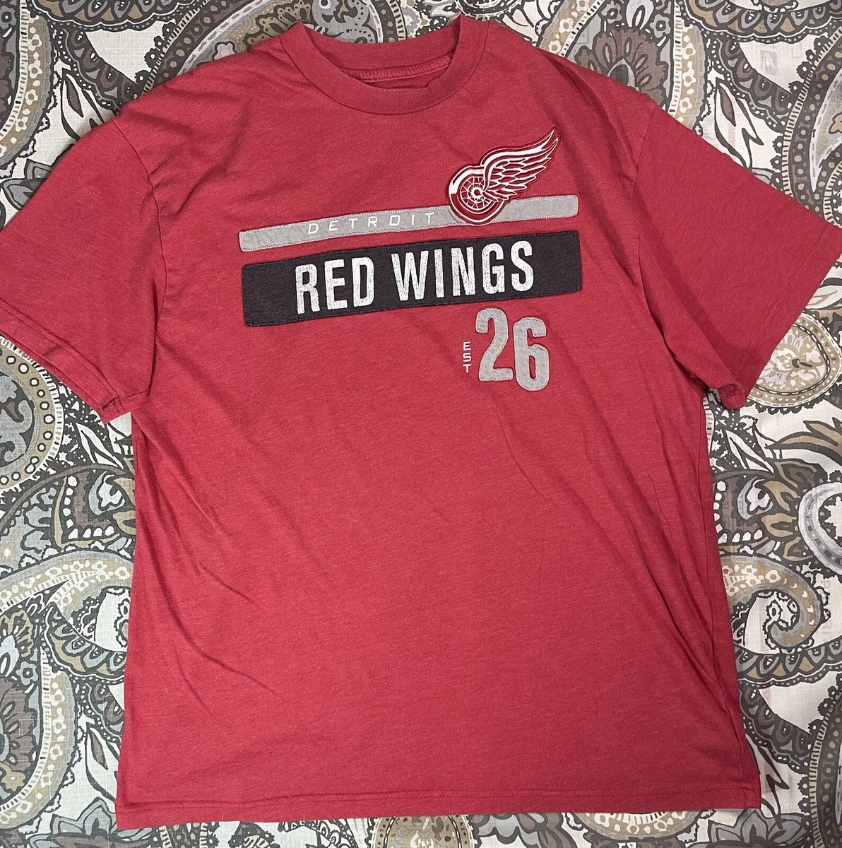 Cheap detroit red wings shirts 2025