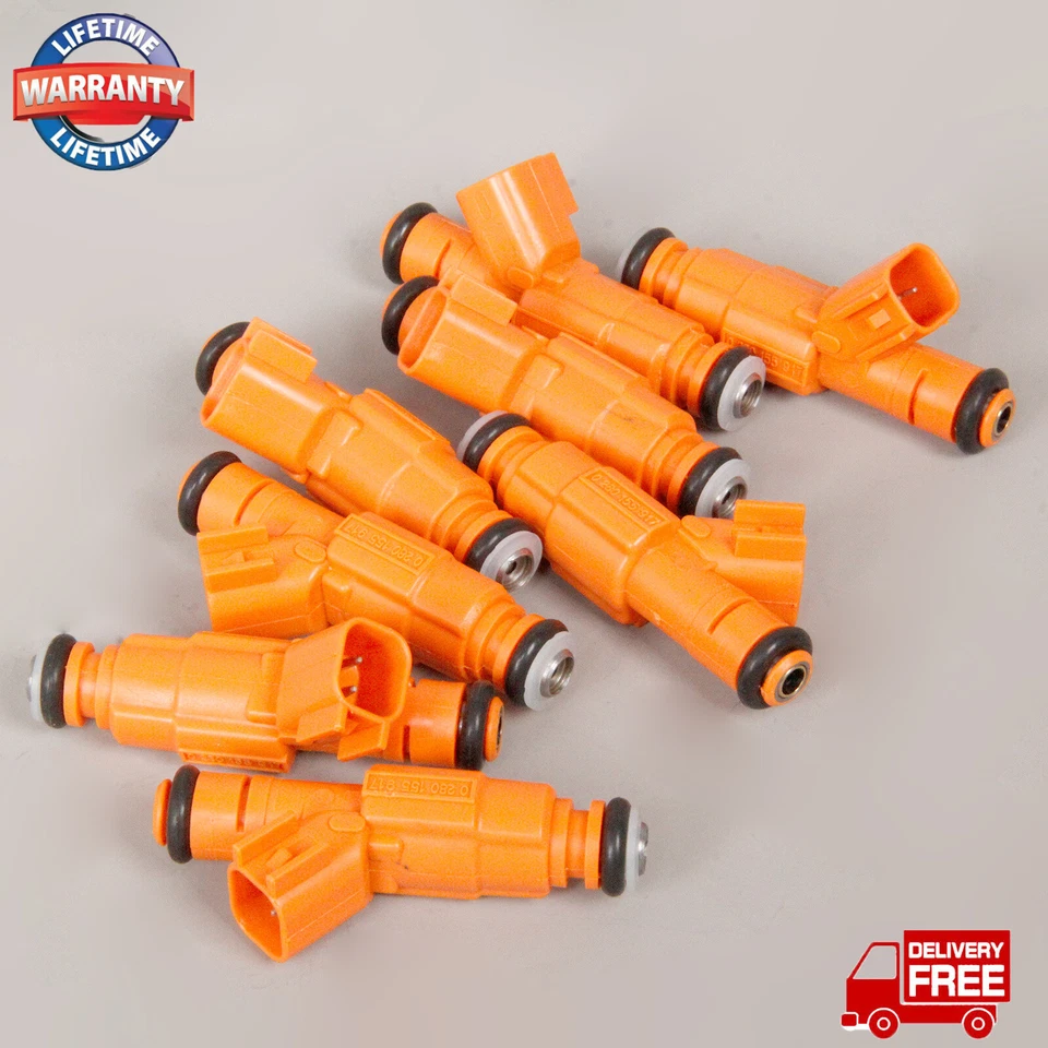 8x Inyectores de combustible 0280155917 para Lincoln Town Car Mercury Grand Marquis 4,6 L Foto 4 de 4
