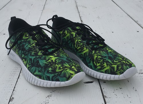 White Floral Tennis Shoes 