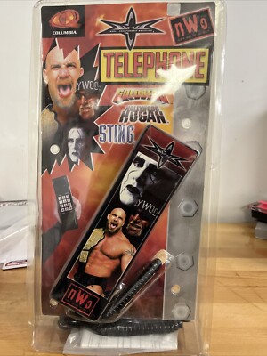 Vintage WCW NWO Wrestling HOGAN- STING - GOLDBERG 1999 Telephone