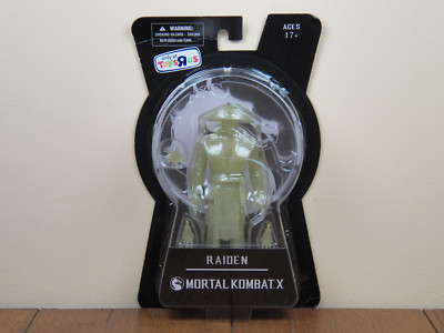 Mortal Kombat X Raiden 6'' Glow-In-The-Dark SDCC Exclusive Figure Doll **SEALED**