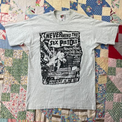 Vintage 90s Sex Pistols Filthy Lucre Tour Nevermind Johnny Rotten 