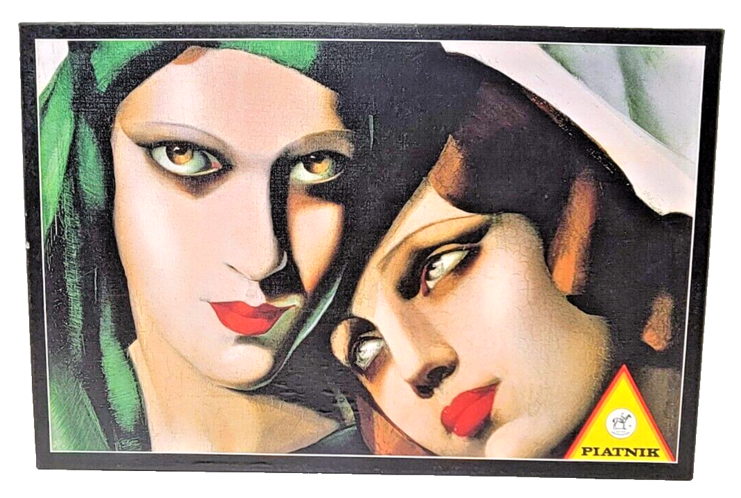 1000 pc Piatnik Puzzle: TOGETHER by Tamara de Lempicka, 26.5
