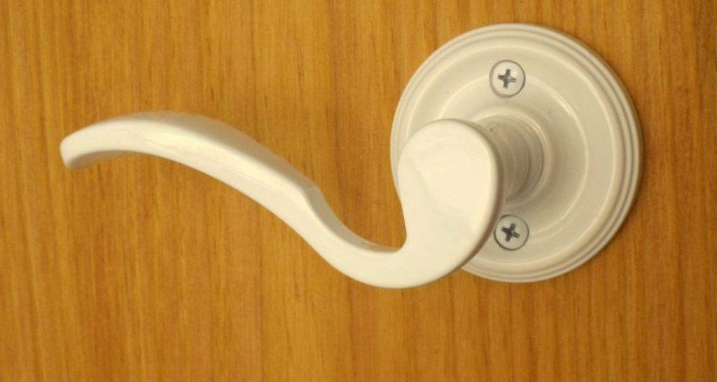 Bordeaux Full Dummy Lever Set for Closet Doors or Inactive Double Doors by FPL