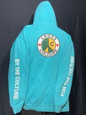 Cross Colours Sweater Hoodie Size XXL Rare Colorway Hip Hop 90s Great Condition