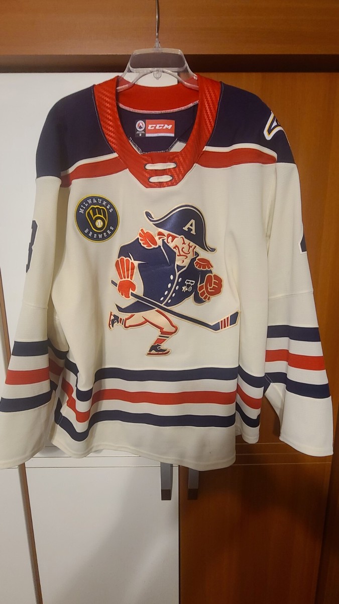 Todd Burgess 2022-23 Milwaukee Admirals AHL Game Jersey Nashville