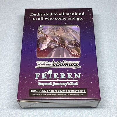 Weiss Schwarz Frieren Beyond Journey's End English Opened Trial