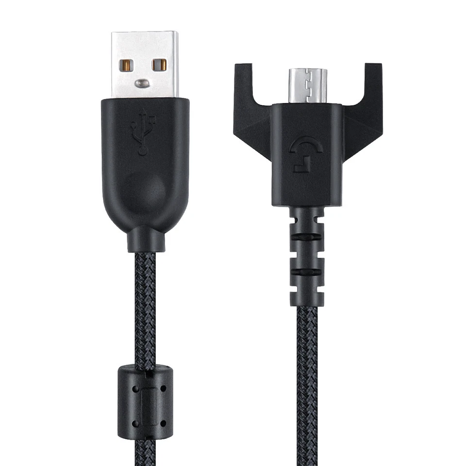 Cable de carga USB para mouse inalámbrico Logitech G403 G703 G903 G900 GPro GPX Foto 2 de 4