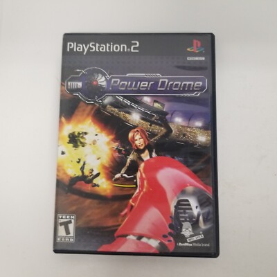 Power Drome Playstation 2 Video Game, PS2 Complete w/ Manual 