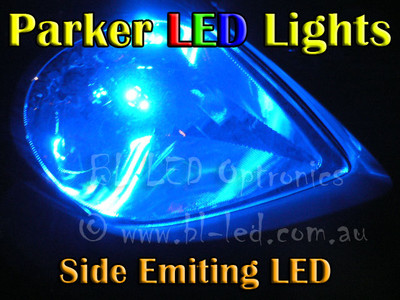 Universal Blue LED Parker Xenon HID Cool Lights Bulbs T10 194 168 Wedge