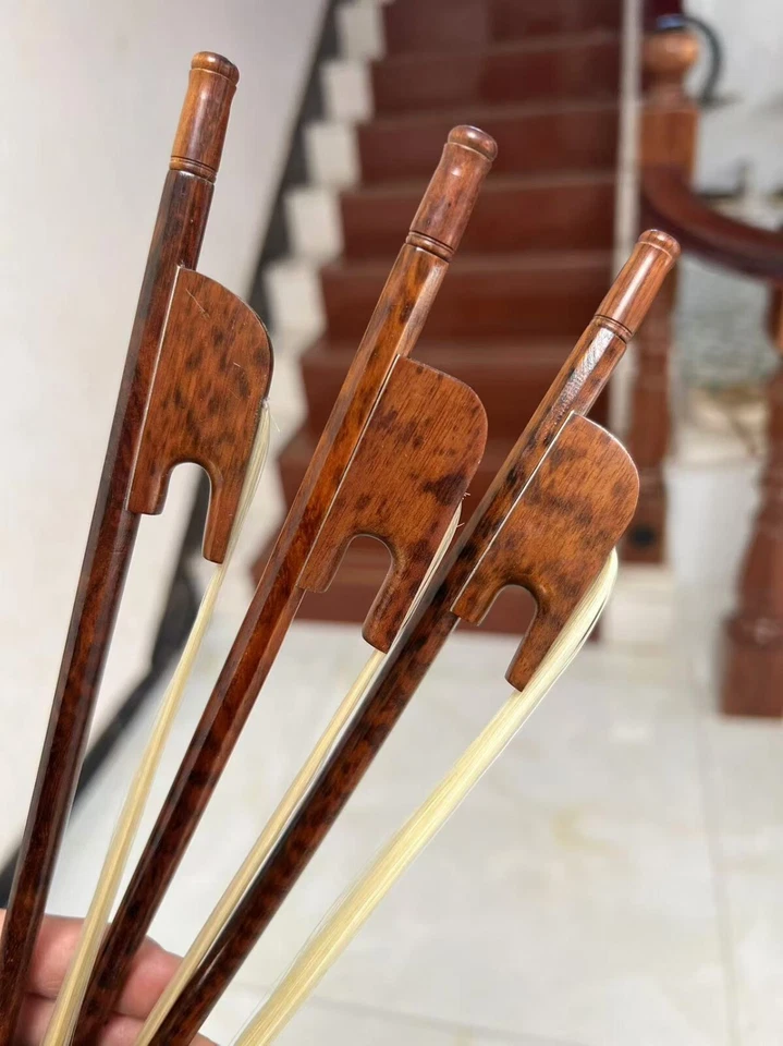 1pcs pocket-size Baroque Mini snakewood violin bow,Length: 17"1/4 - Image 4 of 4