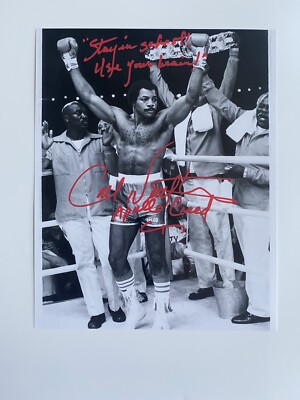 CARL WEATHERS In-Person signiertes Autogramm 20x25cm Rocky