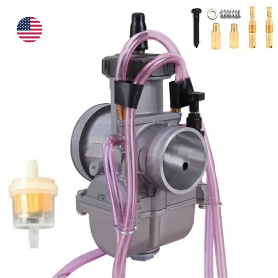 Carburador PWK40 para Suzuki Quadzilla Quadracer 500 LT500R 1987 1988 1989 1990 Foto 3 de 4