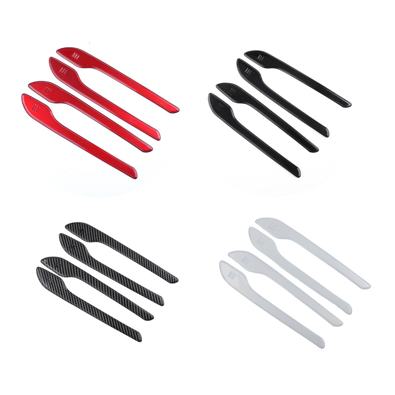 Automotive Door Handle Cover Protectors for Tesla Model 3 Y  Handlebar stickers