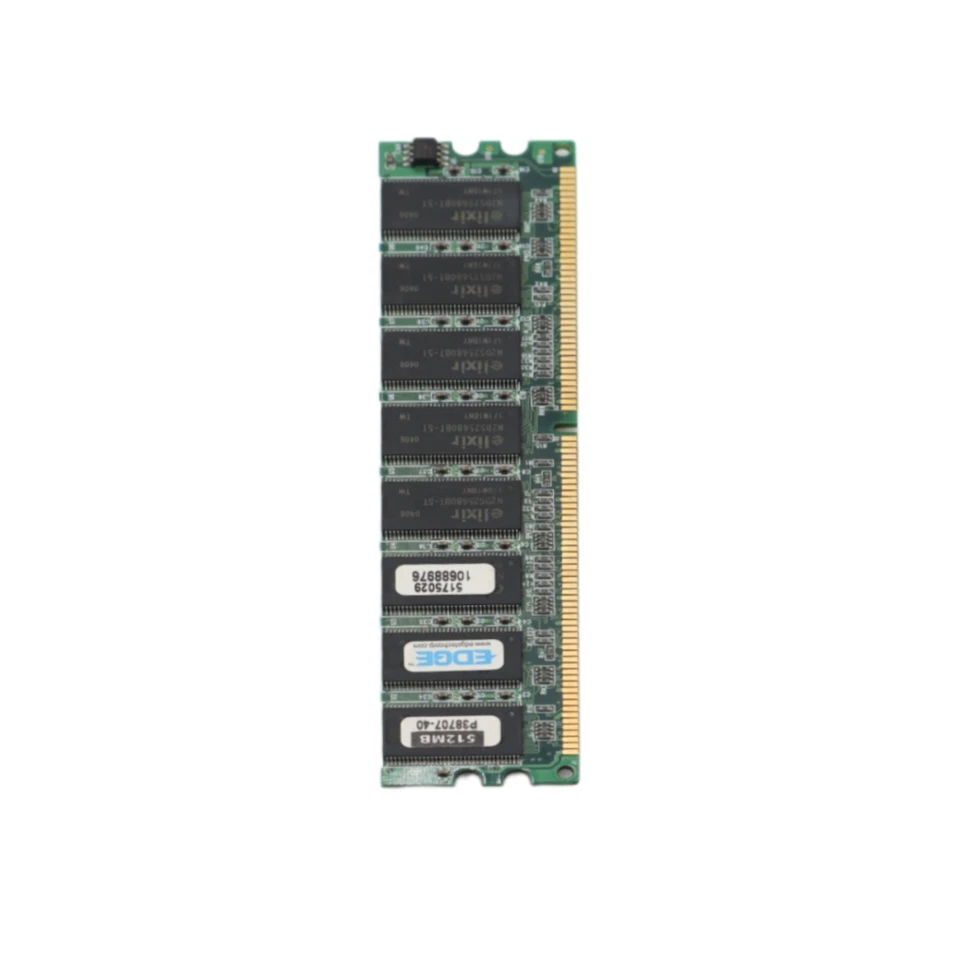 Edge Tech N2DS25680CT-5T DDR1-400MHz PC-3200 ECC DIMM 512 MB SDRAM Memory - Image 2 of 4