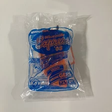 Whataburger Whataville Express ‘08 Train Orange Toy Transparent Moving Gears