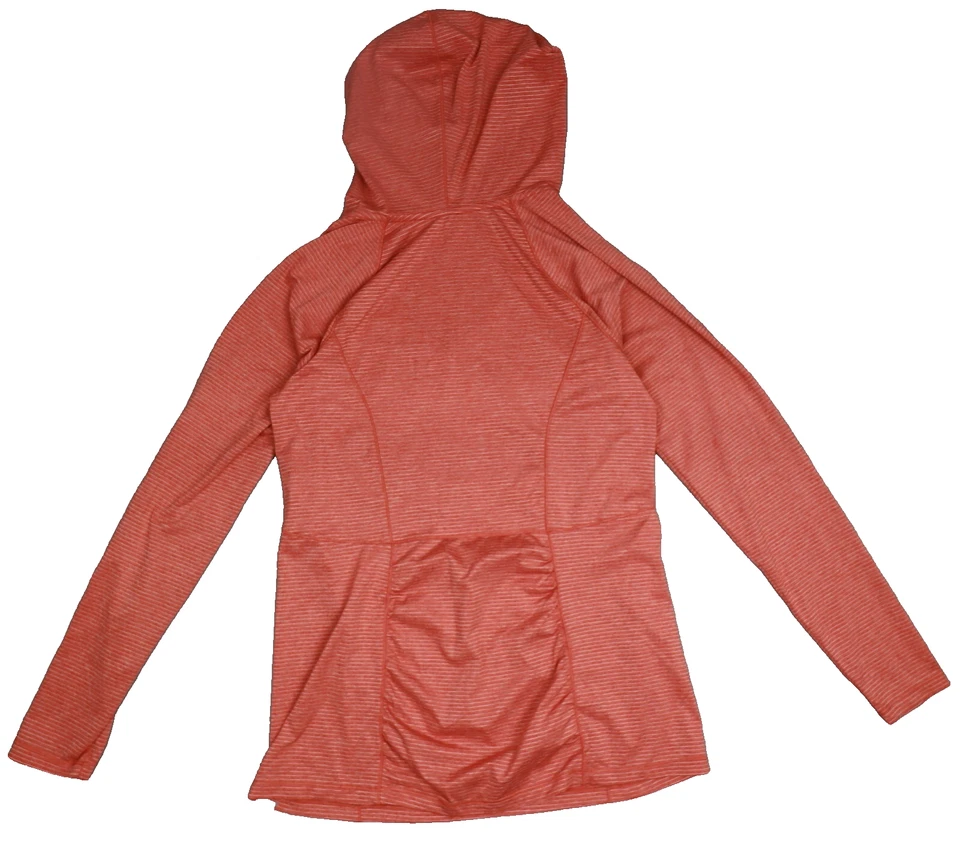 Sudadera con Capucha Eddie Bauer Para Mujer Rayas Medianas Ligera Elastizada Pullover Primavera Foto 3 de 4